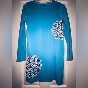 Land’s End Snowflake Dress